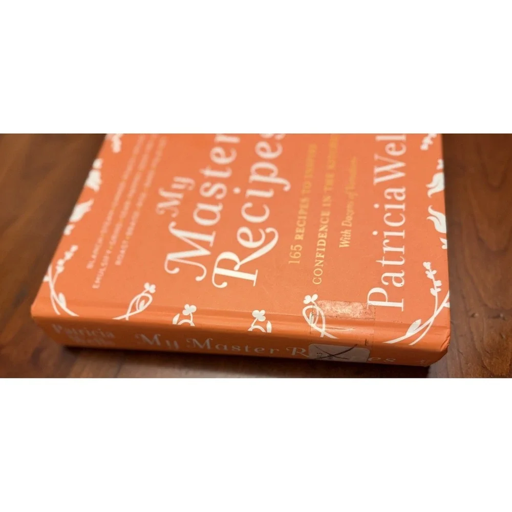 My Master Recipes Patricia Wells Hardcover Cookbook 2017 French Cooking Tech‎